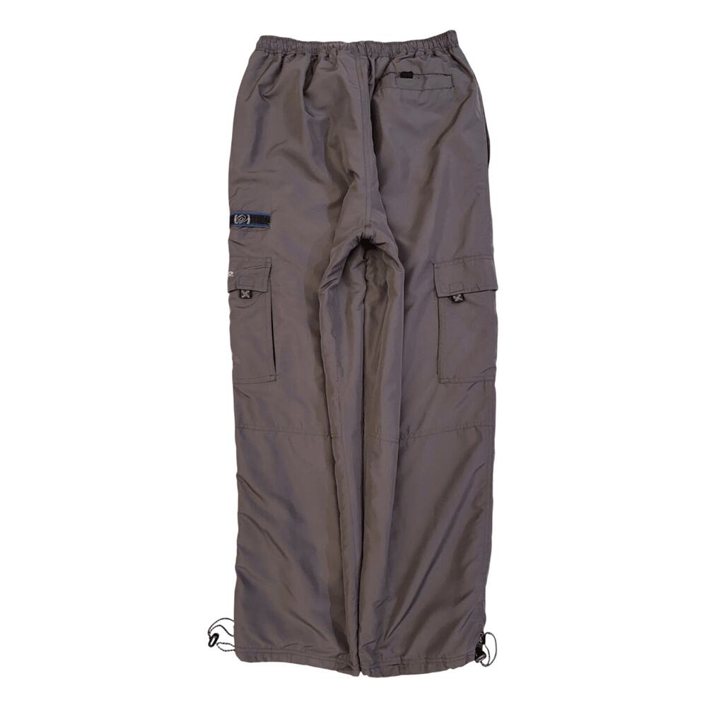 Piko Skateboard Cargo Jogger Mens Large Grey Good Y2K Baggy Fleece Tech